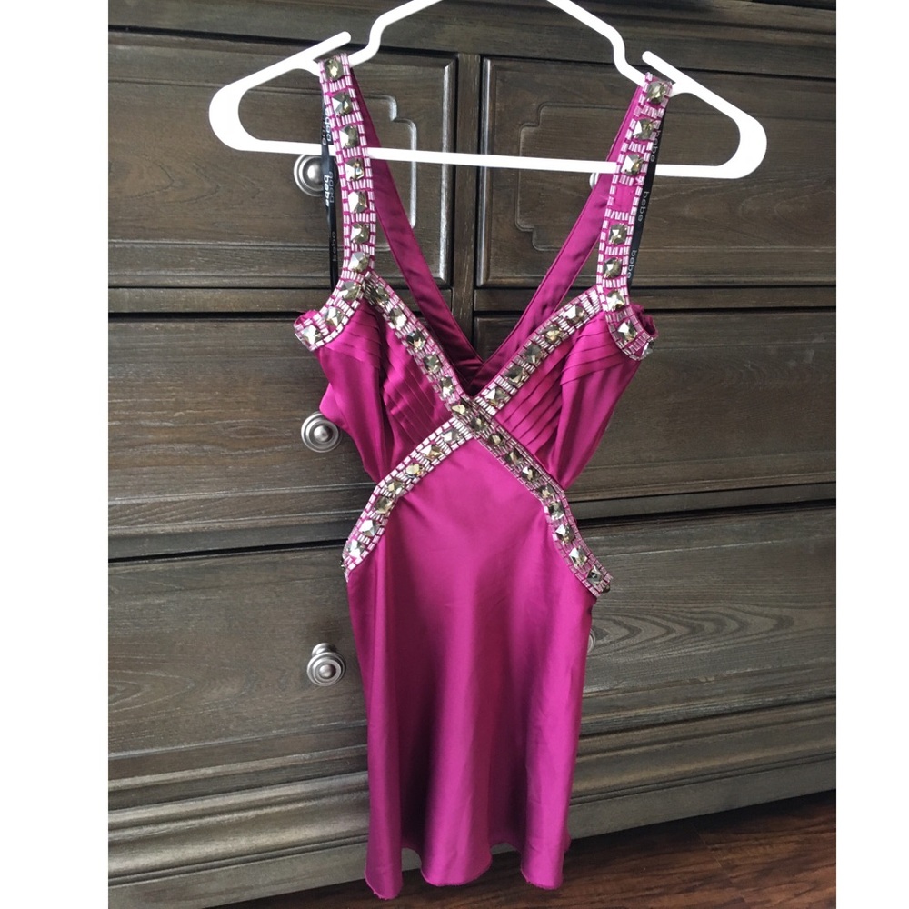 Sexy Satin Blouse from BeBe
